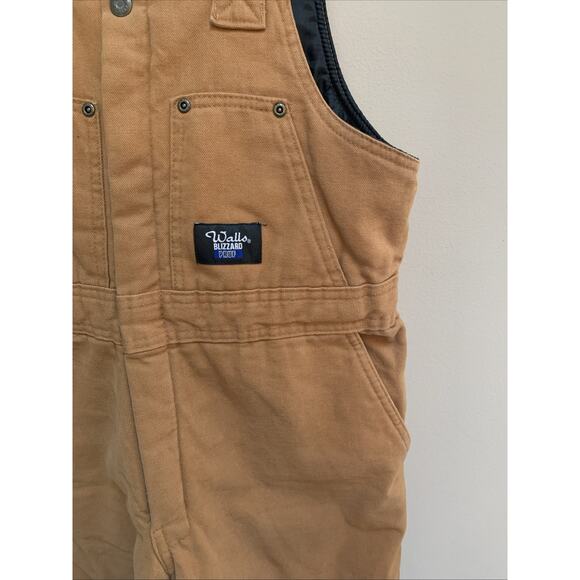 Vintage Walls Blizzard Pruf Insulated Hunting Snow Overalls Youth SZ XL (16/18) - Picture 4 of 8